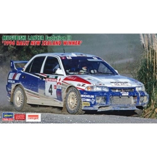 BH20386 1/24 Mitsubishi Lancer EvolutionIII 1996 Rally New Zealand Winner