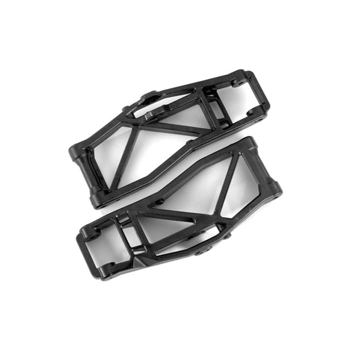 AX8999 Suspension arms, lower, black (left and right, front or rear) (2) (for use with #8995 WideMAXX™ suspension kit)