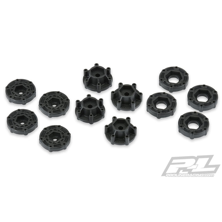 2020-NEW AP6355 6x30 Optional SC Hex Adapters (12mm ProTrac™, 14mm &amp; 17mm) for Pro-Line 6x30 SC Wheels