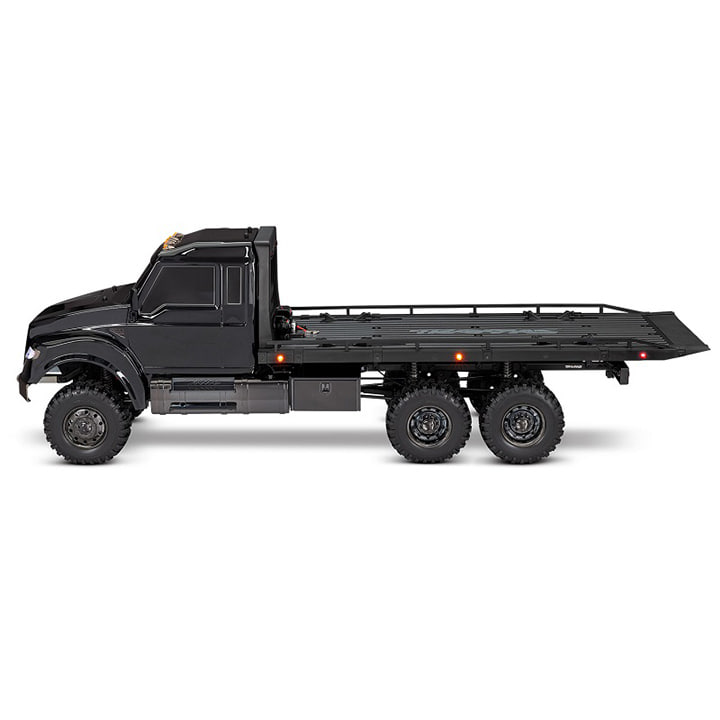 CB88086-84 Black Flatbed Truck,Hauler w/Winch