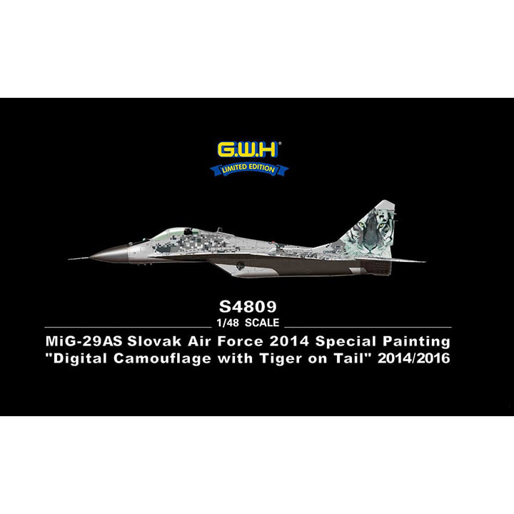CWS4809 1대48 미그-29AS 슬로바키아 공군 2014년 스페셜 마킹 사양