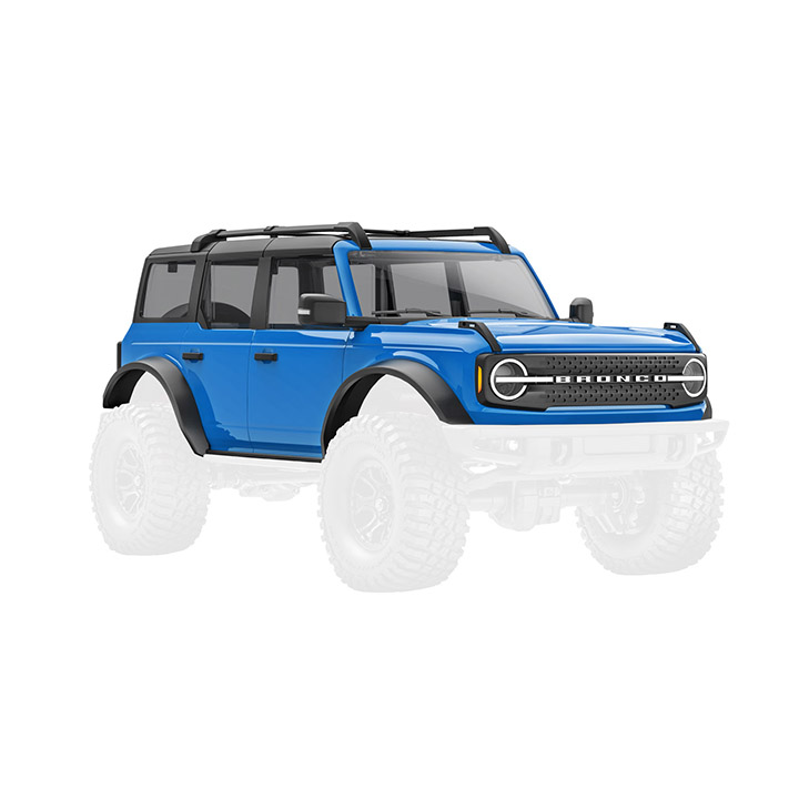 AX9711-BLUE Body,Ford Bronco,complete,blue-requires #9735 front &amp; rear bumpers
