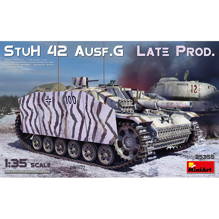 BE35355 1대35 StuH 42 Ausf. G 3호 돌격포 G형 후기 생산형
