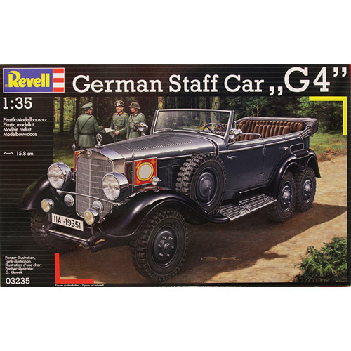 BV3235 1/35 German Staff Car &quot;G4&quot; (ICM 재포장)(레벨단종)