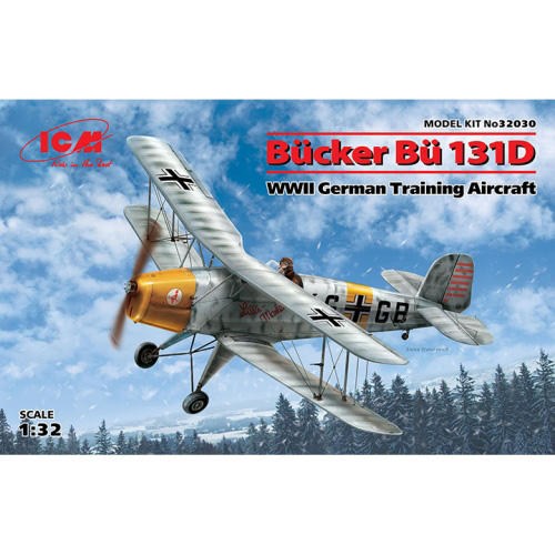 BICM32030 1/32 Bucker Bu 131D, WWII German Training Aircraft