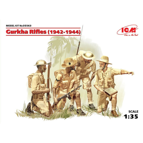 BICM35563 1/35 Gurkha Rifles (1944) (4 figures)