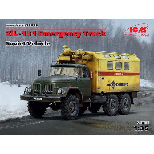 BICM35518 1/35 ZiL-131 Emergency Truck, Soviet Vehicle