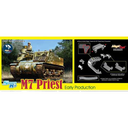 BD6817 1/35 M7 Priest Early Production w/Magic Tracks