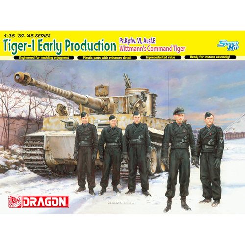 BD6730 1/35 Tiger I Early Production(Michael Wittmann) Eastern Front 1944 - Smart Kit (인형 미포함)
