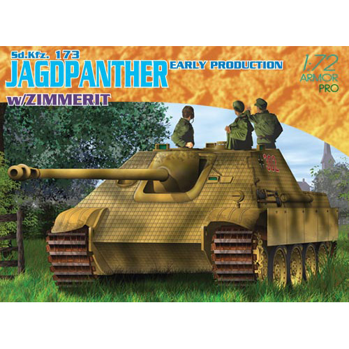 BD7241 1/72 1/72 Jagdpanther Early Production w/Zimmerit Coating