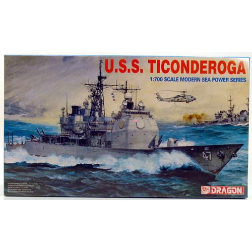 BD7018 1/700 Aegis Cruiser U.S.S. Ticonderoga