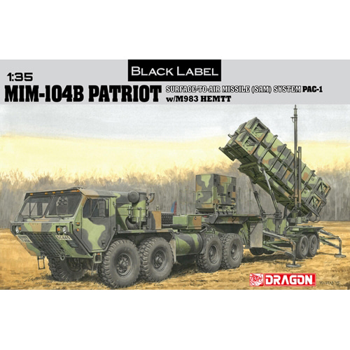 BD3558 1/35 MIM-104B Patriot Surface-To-Air Missile (SAM) System (PAC-1) w/M983 HEMTT - Black Label Series