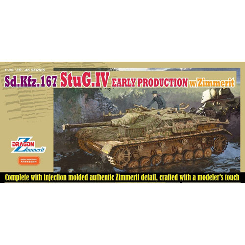 BD6576 1/35 Sd.Kfz.167 Stug. IV Early Production w/Zimmerit