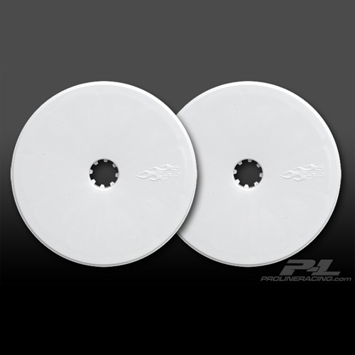 AP2666-04 Velocity 2.2&quot; Wide Front White Wheels for B4