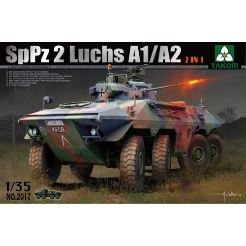 BT2017 1/35 Bundeswehr SpPz 2 Luchs A1A2
