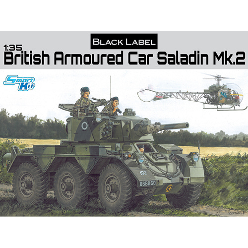 BD3554 1/35 British Armored Car Saladin Mk.2 -