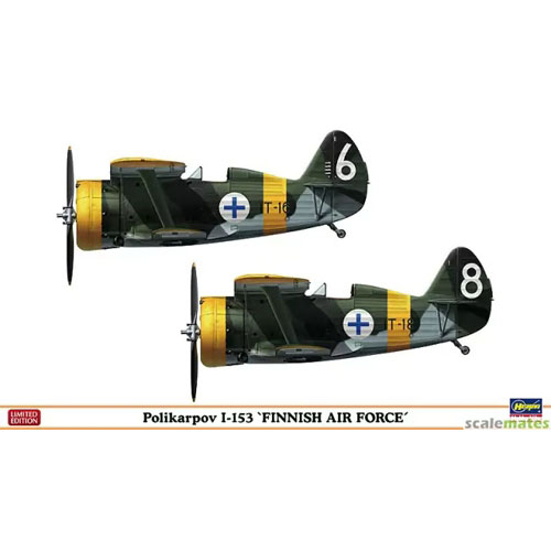 BH02144 1/72 Polikarpov I-153 Finnish Air Force (2 kits in the box)- 2대 포함