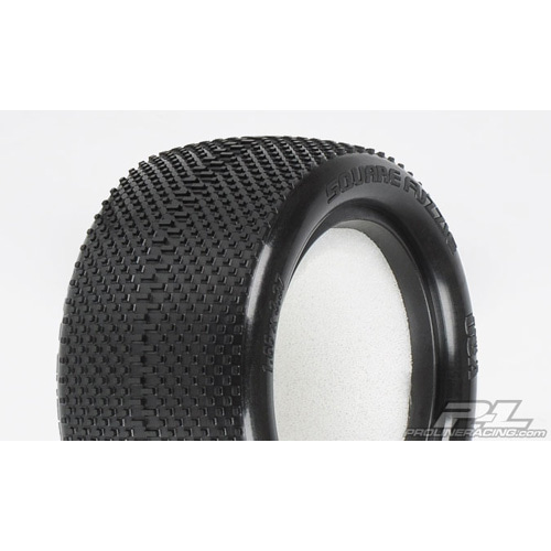 AP8215-03 Square Fuzzie 2.2&quot; M4 (Super Soft) Off-Road Buggy Rear Tires for 2.2&quot; Rear 1:10 Buggy Wheels
