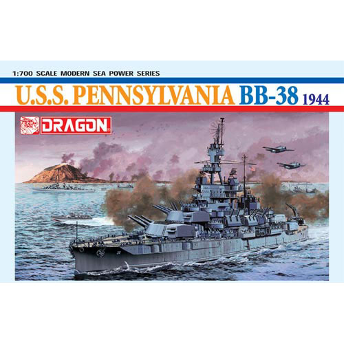 BD7041 1/700 U.S.S Pennsylvania BB-38 &#039;1944&#039;