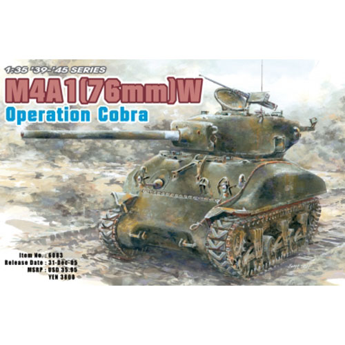 BD6083 1/35 Sherman M4A1(76)W &#039;Operation Cobra&#039;