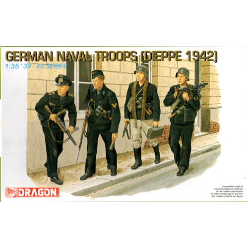 BD6087 1/35 German Naval Troops (Dieppe ‘42)