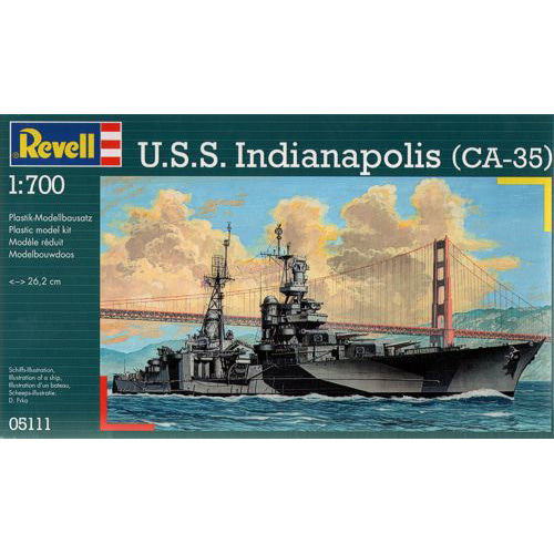 BV5111 1/700 U.S.S. Indianapolis (CA-35)(New Tool-2012)
