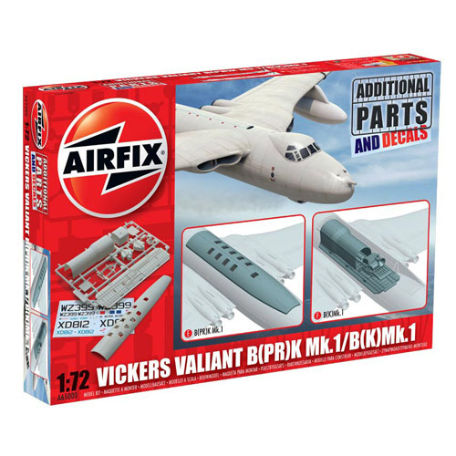 BB65000 1/72 Vickers Valiant Photo-Reconnaissance and Refueller Parts (New Tool- 2012)