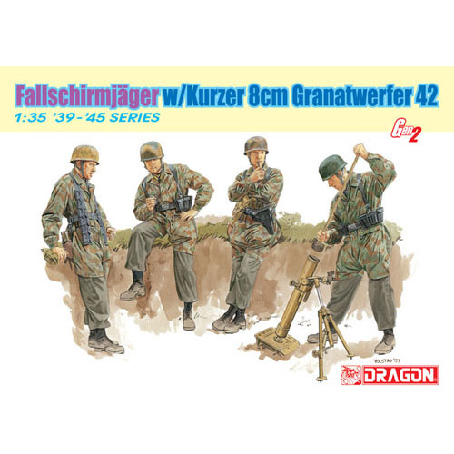 BD6373 1/35 Fallschirmj?ger 8cm Gr.W.42 Mortar Team ~ Gen 2