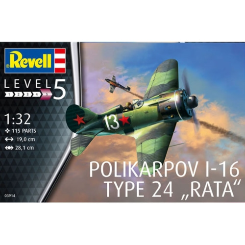BV3914 1/32 Polikarpov I-16 Type 24 Rata