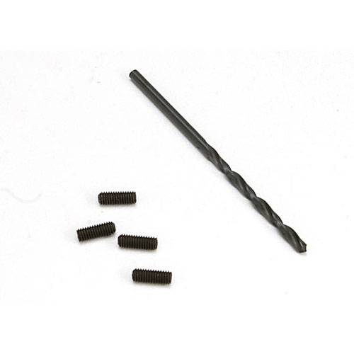 AX5554 Suspension down stop screws (includes 2.5mm drill bit) (limits suspension droop sets maximum ride height)