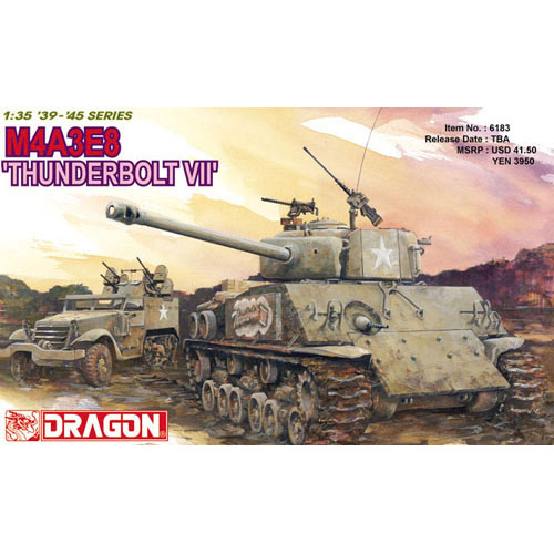 BD6183 1/35 Sherman M4A3E8 &#039;Thunderbolt VII&#039;