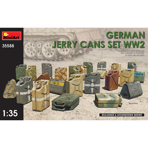 BE35588 1/35 German Jerry Cans Set WW2