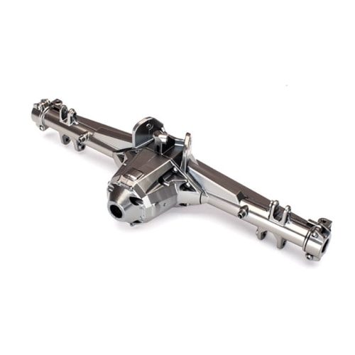 AX8540X Axle housing, rear/ differential carrier (satin black chrome-plated) (internal components sold separately)