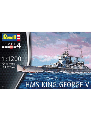 BV5161 1/1200 HMS King George V