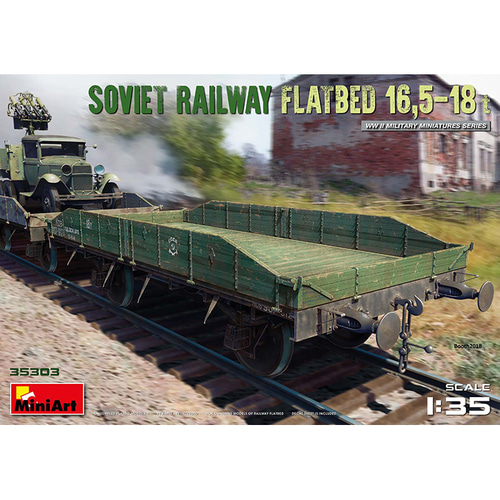 BE35303 1대35 소련 철도 무게 화차 16.5-18 t