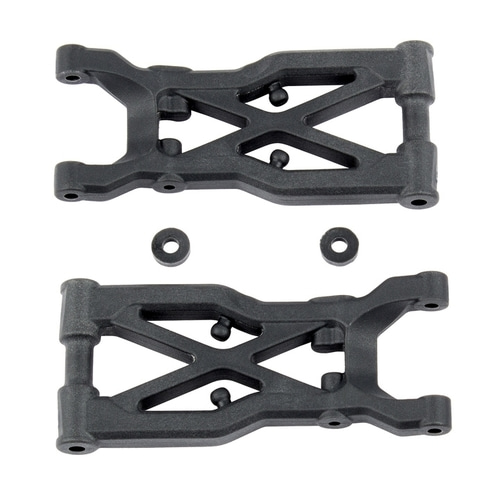 AA92131 RC10B74 Rear Suspension Arms, hard