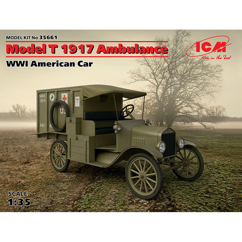 BICM35661 1대35 모델 T 1917 엠뷸런스-1차대전 미군 사양