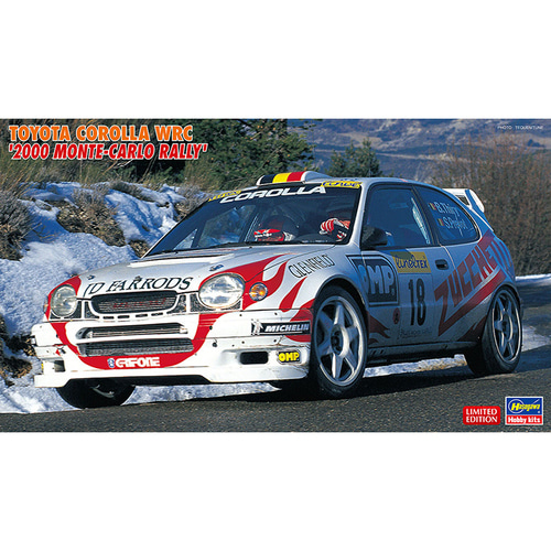 BH20396 1대24 도요다 코롤라 WRC - 2000 몬테 카를로 랠리