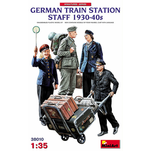 BE38010 1대35 독일 기차역 승무언들 1930 ~ 1940년대