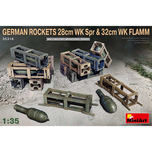 BE35316 1대35 독일군 28cm 및 32cm 다연장 로켓포