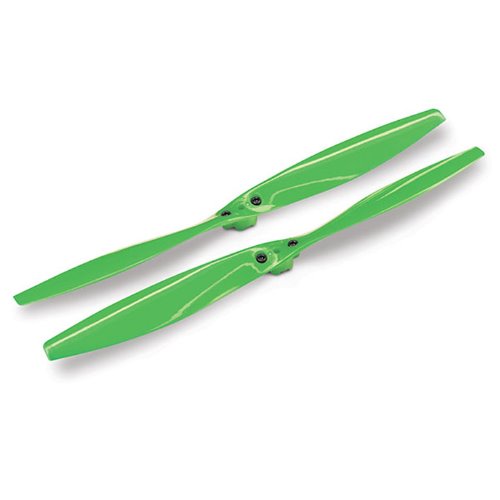 AX7931 Rotor blade set, green (2) (with screws)