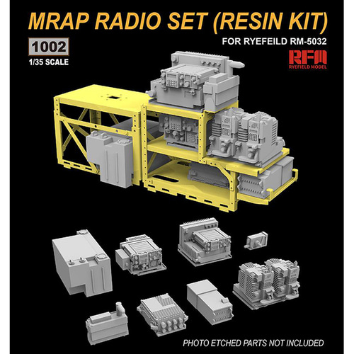 CRM1002 1대35 MRAP 무전기 세트 - 레진 키트