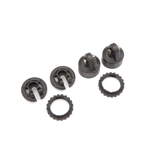 AX8964 Shock caps, GT-Maxx shocks/ spring perch/ adjusters/ 2.5x14 CS (2) (for 2 shocks)