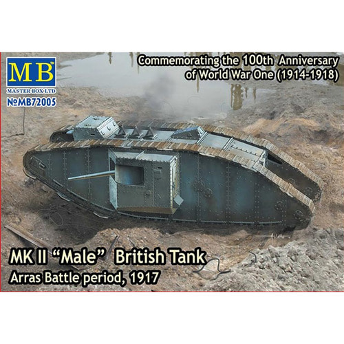 CM72005 1대72 마크 2  메일 영국군 탱크, 아라스 전투 1917,