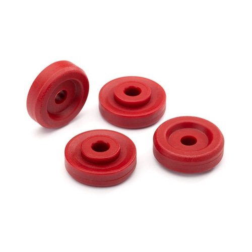 AX8957R WHEEL WASHERS, RED (4)