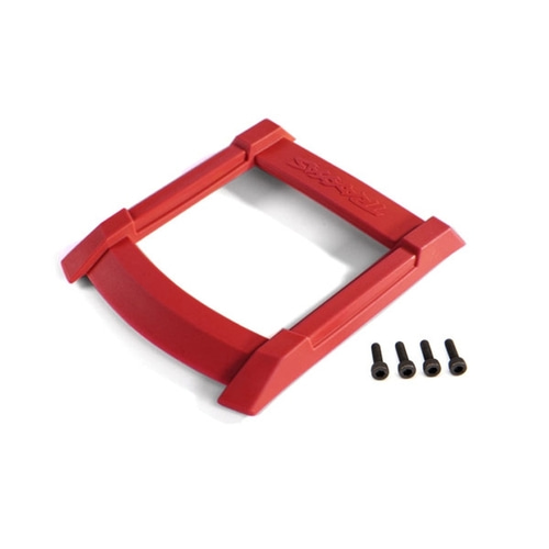 AX8917R SKID PLATE, ROOF (BODY) (RED)/ 3X10MM CS (4)