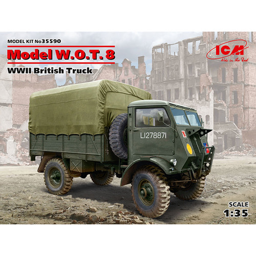 BICM35590 1대35 W.O.T. 8- 2차대전 영국군 트럭