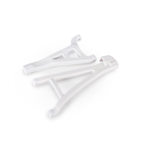 AX8632A SUSPENSION ARMS, WHITE, FRONT (LEFT), HEAVY DUTY (UPPER (1)/ LOWER (1))
