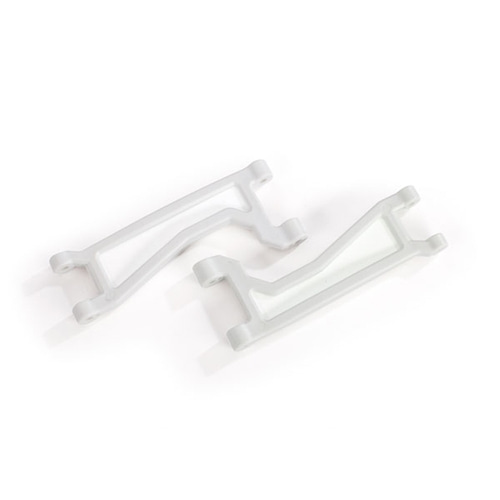 AX8998A Suspension arms, upper, white (left or right, front or rear) (2) (for use with #8995 WideMAXX™ suspension kit)