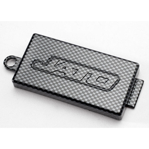 AX5524G Receiver cover (chassis top plate), Exo-Carbon finish (Jato®)